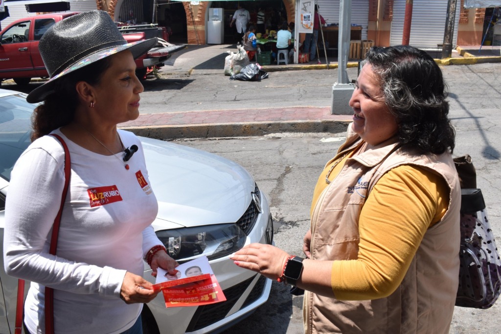 Luz Rubio impulsa el diálogo y el desarrollo local en Pachuca